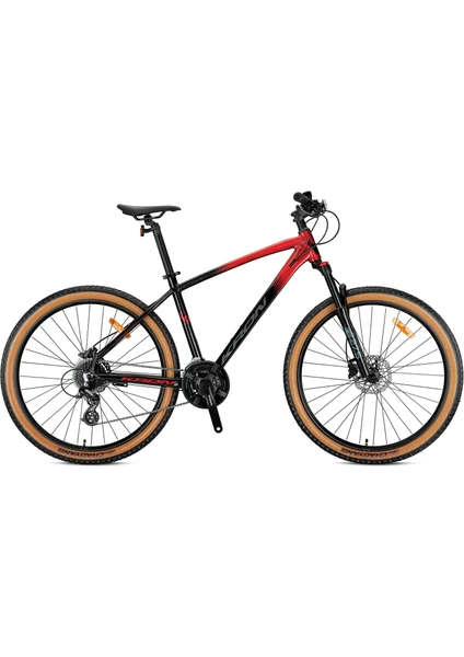 Kron XC150 29 Jant 15K 24 Vites H.disk Dağ Bisikleti Siyah Kırmız Füme