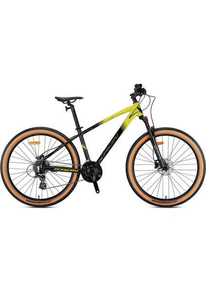 Kron XC150 29 Jant 15K 24 Vites H.disk Dağ Bisikleti Siyah Sarı Füme