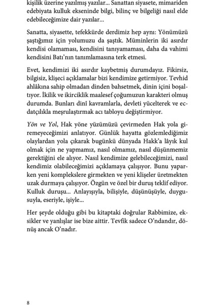Yön ve Yol - Savaş Şafak Barkçin