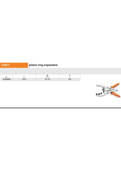 1445/1 Segman Yengeci Ürün Kodu 014450001 fiyatları