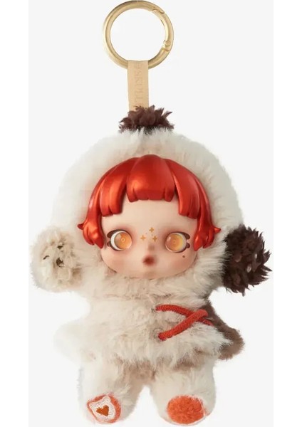 pop mart skullpanda winter symphony series plush anahtarlık modelleri