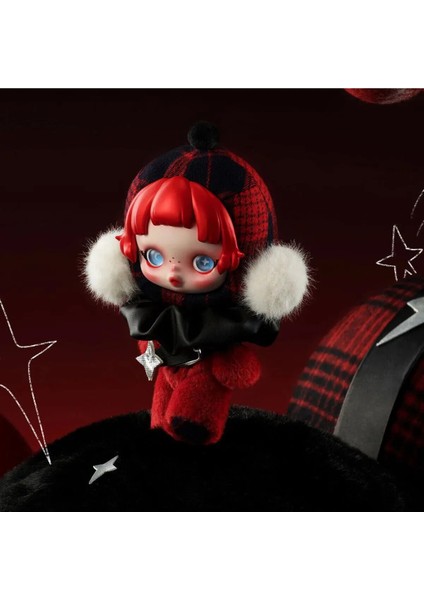 pop mart skullpanda winter symphony series plush anahtarlık