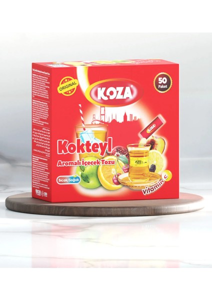 Tek İçimlik Kokteyl Aro. İçecek Tozu (50 Stick)