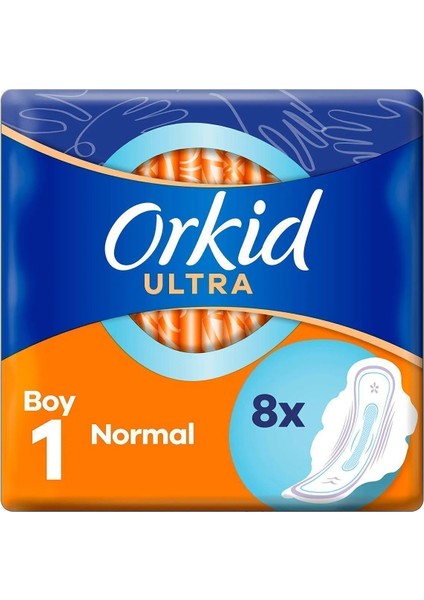 Ultra Hijyenik Ped Normal (Boy 1) 8 Adet Ped