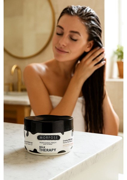 Milk Therapy 500 ml Saç Maskesi Süt Proteini ve 12 Amino Asit İçeren Kuru Saçlar İçin