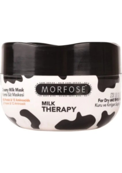 Milk Therapy 500 ml Saç Maskesi Süt Proteini ve 12 Amino Asit İçeren Kuru Saçlar İçin