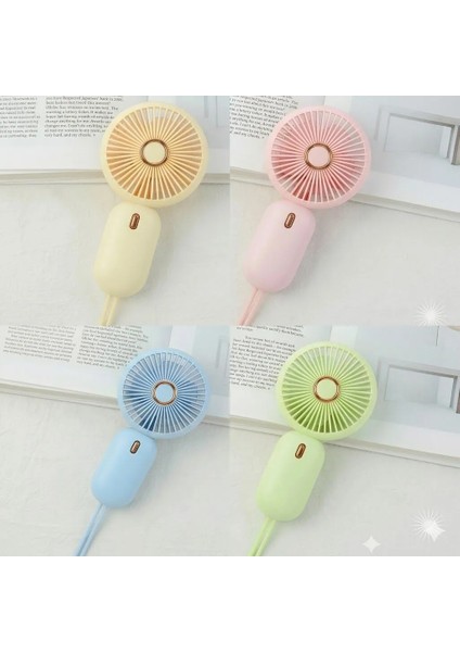 Mini Taşınabilir Fan Type-C Şarjlı El Vantilatörü Fn-65