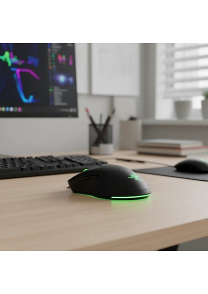 Viper Mini Oyun Mouse 8500 DPI Kablolu Hızlı Bağlantı ile Yüksek Performans