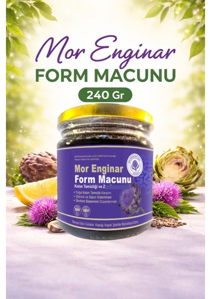 Ayvalık Mor Enginar Form Macunu 240 gr 2 Adet fiyatları
