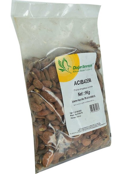 Acı Badem Çiğ Doğal 1000 gr Paket indirimleri