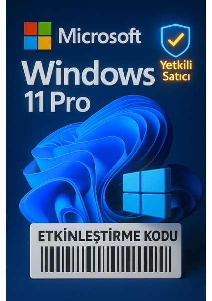 Windows 11 Pro 64 Bit Trk Dil OEM Lisans Türü 32/64 Bit Uyumlu fiyatları