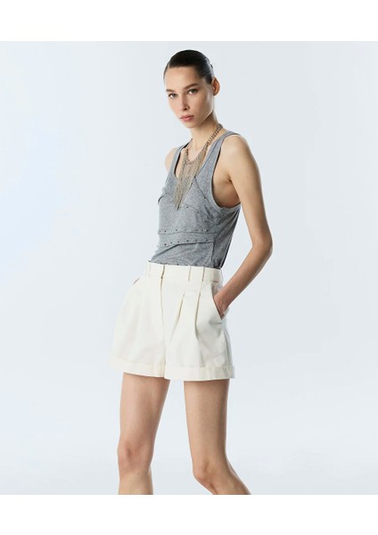 Pileli Şort TS1260013066018 modelleri