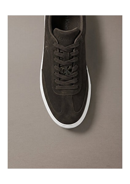 Erkek Low Prof Cupsole Deri Sneaker fırsatları