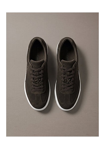 Erkek Low Prof Cupsole Deri Sneaker indirimleri