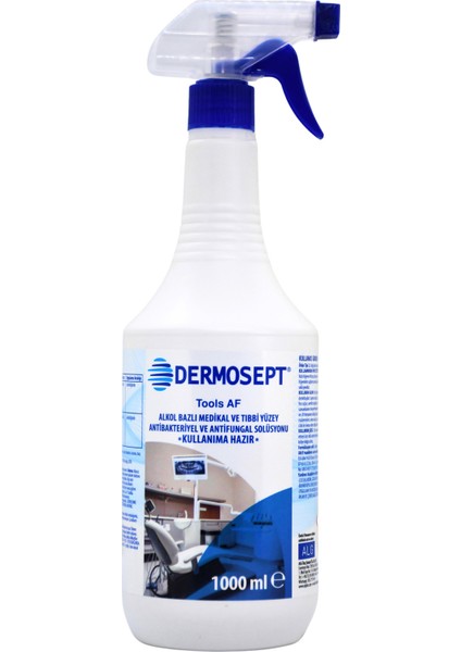 Alet ve Yüzey Dezenfektanı Tools AF 4250 ml Alkollü Sıvı Yüksek Düzey Dezenfektan