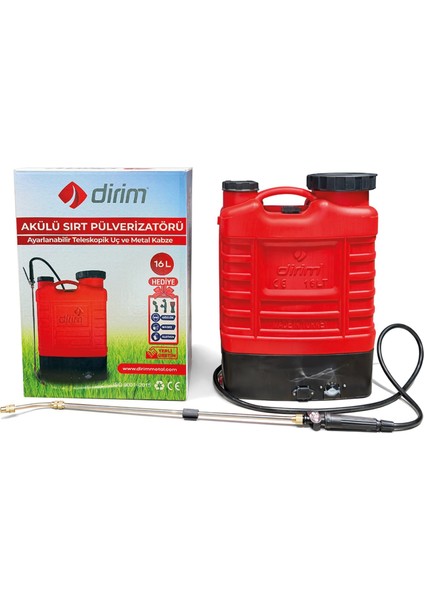 Şarjlı Sisleme Pompası 16 Lt - PO016 fırsatları