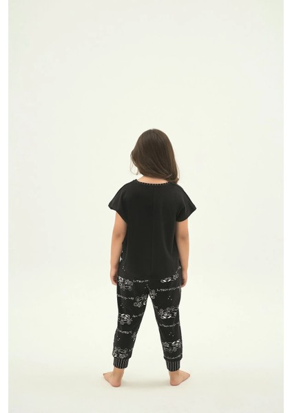 70001 Kız Ç. Baskılı Pijama Takım modelleri