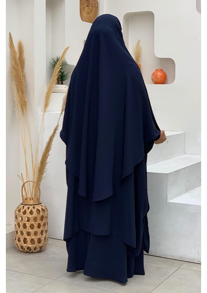Sufleli Cilbab 6024 Lacivert indirimleri