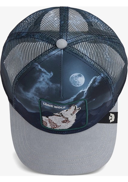 Wolf In The Element Unisex Lacivert Şapka.gloss