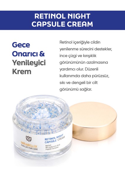 Retinol Nıght Capsule Cream 50 ml indirimleri