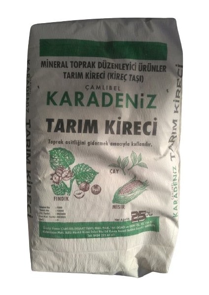 Tarım Kireci Toz Kireç 25 Kg fiyatları