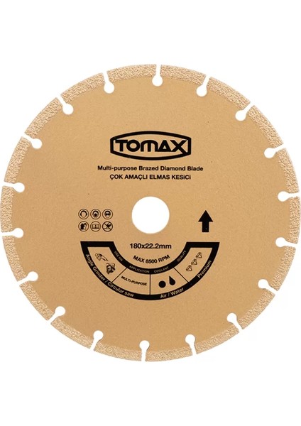 Çok Amaçlı Elmas Kesici Disk - 115x22