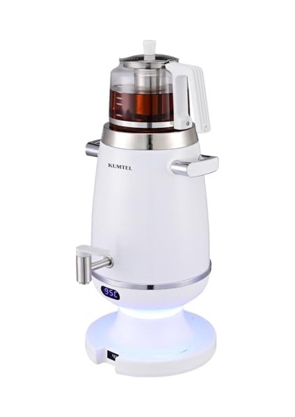 Kumtel Elektrikli Isı Ayarlanabilir Dijital Semaver HSAM-01