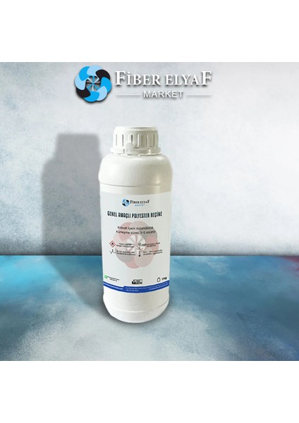 Fiber Elyaf Polyester Reçine 1kg. (Sertleştiricili)+Mek 10 Gr. modelleri
