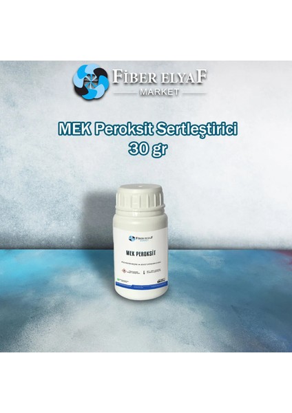 Fiber Elyaf Polyester Reçine 1kg. (Sertleştiricili)+Mek 10 Gr.