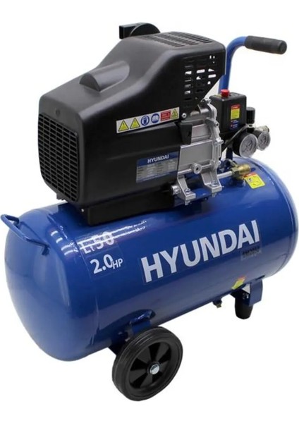 BM2050 Hava Kompresör 50 lt 8 bar 2 hp Güvenlik Valfi ile Titreşim Emici Özellikli indirimleri