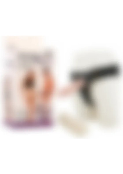 Cazibe Shop Titreşimli Belden Bağlamalı Realistik Penis Wear