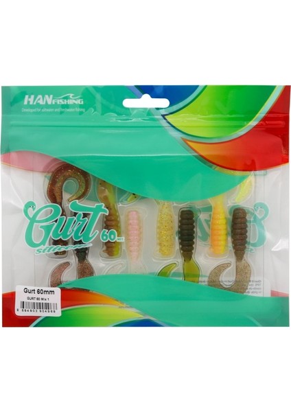 Hanfish Gurt 60 Mix Seri Silikon Yem fiyatları