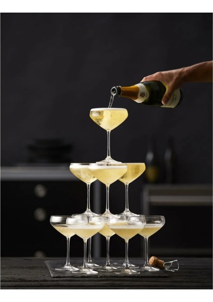 Juvel Şampanya Kupası Seti (4 Adet) 34 cl modelleri