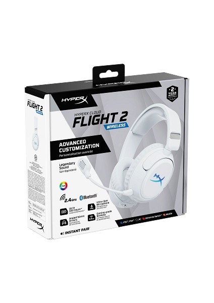Cloud Flight 2 Wl Wht Gam Hs