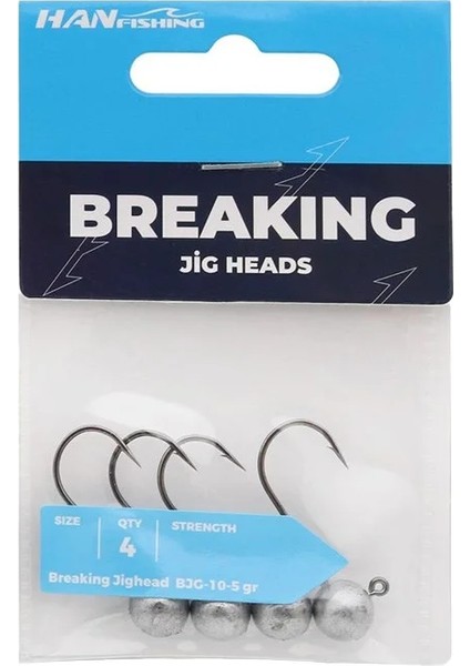 Breaking Bjg-4 Jighead 1.8 gr (4'lü Paket) fiyatları
