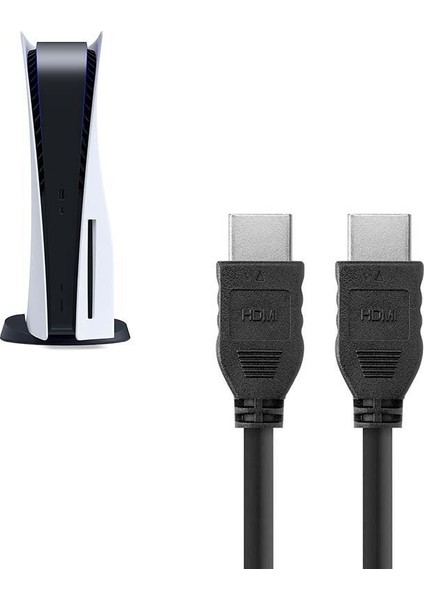 Hdmi Kablo 1.5mt 4K Full HD Premium Yüksek Hızlı PS3 PS4 PS5 Playstation 5 Görüntü Kablosu