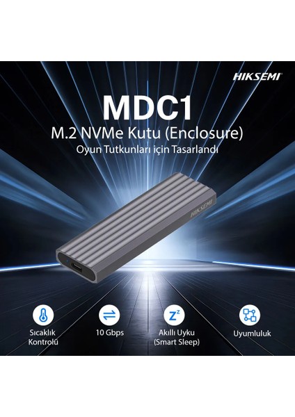 HS-HUB-MDC1 USB 3.2 10 Gbps M.2 SSD Harici Disk Kutusu modelleri