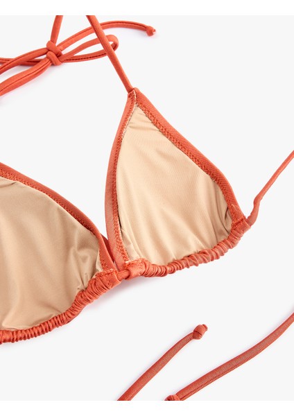 Boyundan Bağlamalı Üçgen Bikini Üstü fiyatları