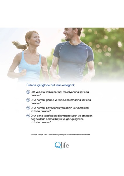 Omega 3 Balık Yağı 1200 Mg 60 Kapsül