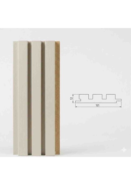 Duvar Paneli Mdf 12CM Genişlik fırsatları