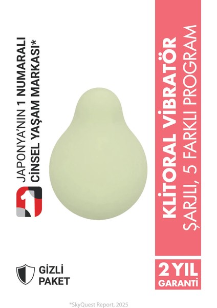 iroha Original Midori Şarjlı Klitoral Vibratör IHM-22