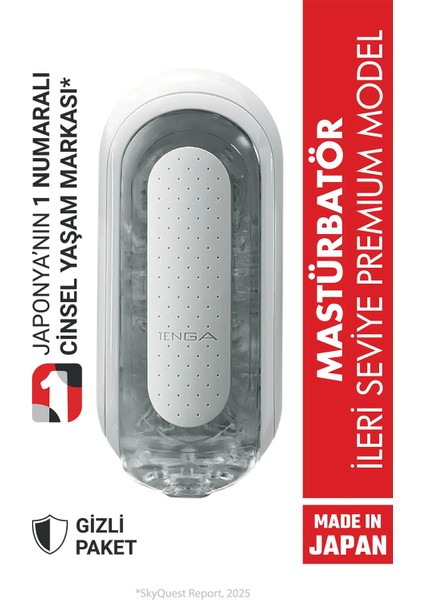 Flip Zero White Mastürbatör TFZ-001