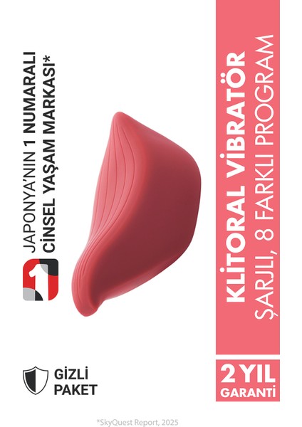 iroha Plus Tori Şarjlı Klitoral Vibratör HMP-21