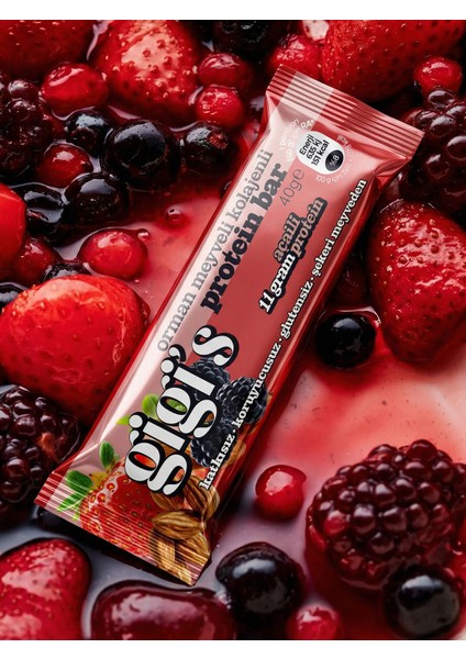 Gigis Food 24'lü Karışık Protein Bar Paketi