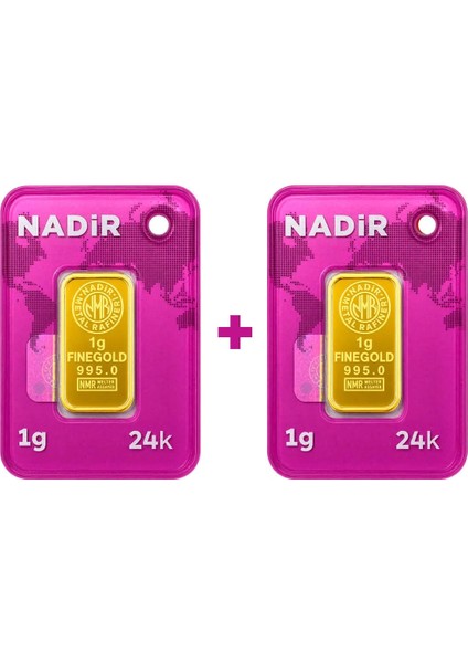 24 Ayar 2 Gram Külçe Altın