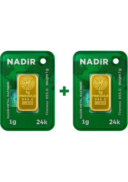 24 Ayar 2 Gram Külçe Altın