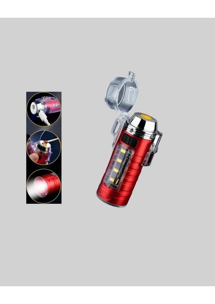 Usb Şarjlı Suya Dayanıklı Elektrikli Çakmak indirimleri