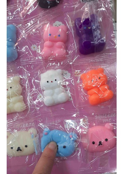 5 Adet Mini Sukuşiler Stres Giderici Oyuncak Squishy 4-5 cm fiyatları