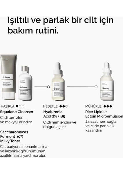 Rice Lipids + Ectoin Microemulsion - Nemlendirici Emülsiyon 120ml