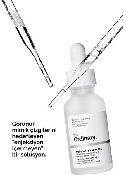 Argireline Solution 10% - İnce Çizgi Görünümü Karşıtı Serum fiyatları
